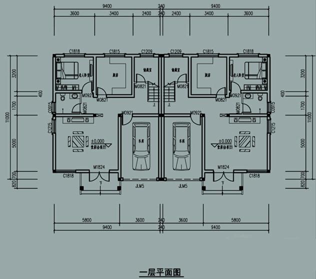 三層兄弟雙拼農村自建房，左右對稱，戶型合理，四平八穩，穩重大氣，農村建房必選