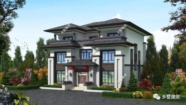 15款中國傳統建筑四合院別墅設計圖，款款精致，經典大氣