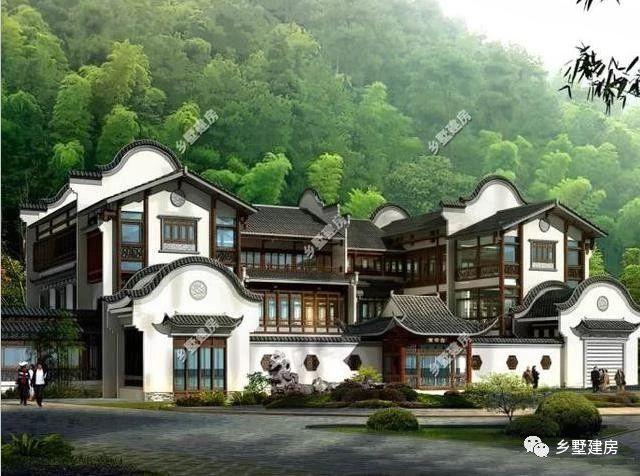 15款中國傳統建筑四合院別墅設計圖，款款精致，經典大氣