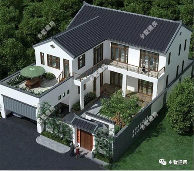 15款中國傳統建筑四合院別墅設計圖，款款精致，經典大氣