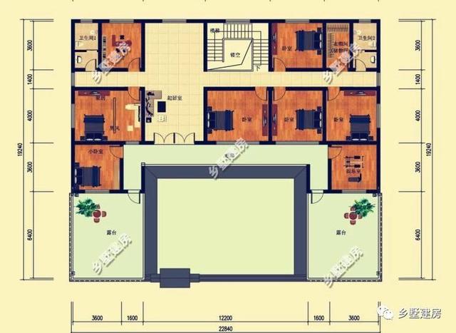 15款中國傳統建筑四合院別墅設計圖，款款精致，經典大氣