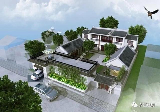 15款中國傳統建筑四合院別墅設計圖，款款精致，經典大氣