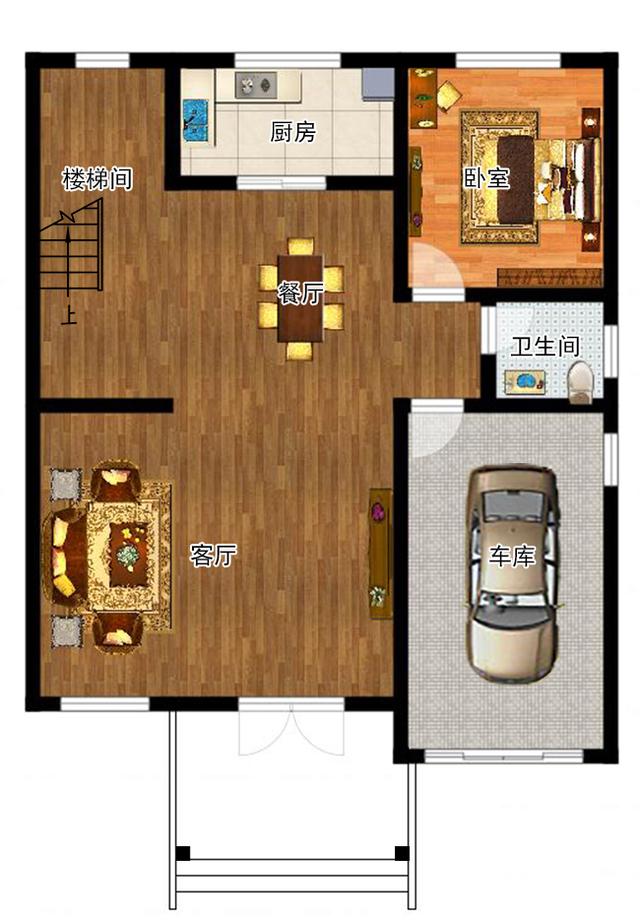 經典簡歐風格三層別墅設計圖，新農村自建房強烈推薦！