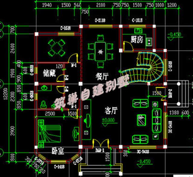 2款農村別墅設計圖紙，房子洋氣，一款帶羅馬柱，一款不帶，你喜歡哪款