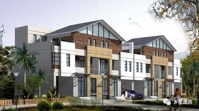 這款別墅設(shè)計圖花30萬就能建，帶水池，有花草綠植