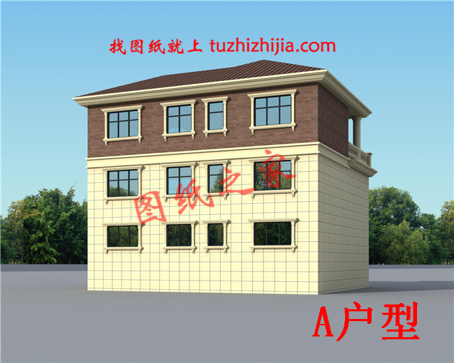 經典農村三層樓房設計圖,各種尺寸,各種戶型供您選擇