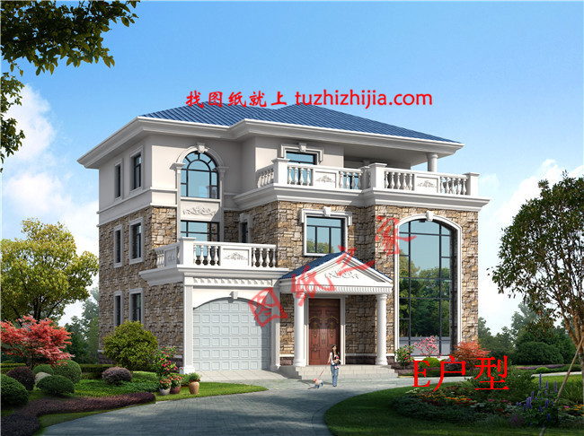 經典農村三層樓房設計圖,各種尺寸,各種戶型供您選擇