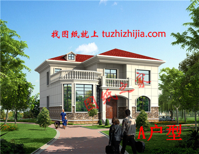 10套農村經典二層樓房設計圖紙，多戶型，多尺寸，總有一款適合您