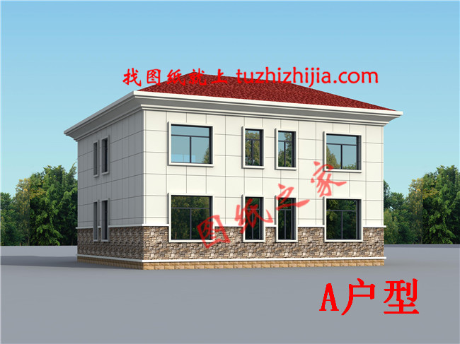 10套農村經典二層樓房設計圖紙，多戶型，多尺寸，總有一款適合您