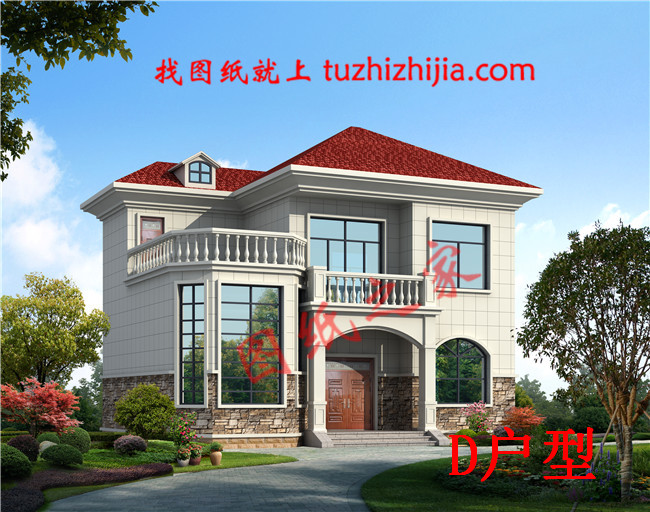 10套農村經典二層樓房設計圖紙，多戶型，多尺寸，總有一款適合您