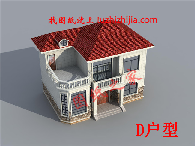 10套農村經典二層樓房設計圖紙，多戶型，多尺寸，總有一款適合您