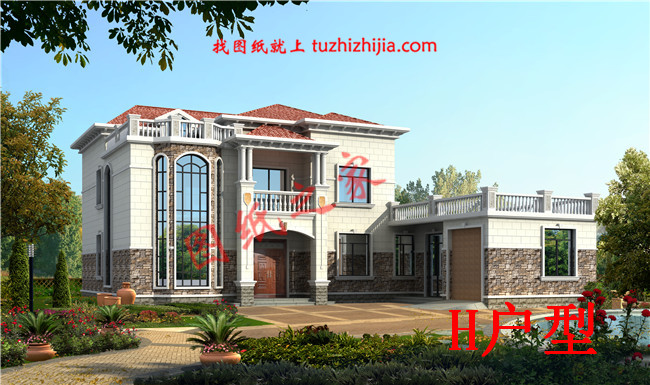 10套農村經典二層樓房設計圖紙，多戶型，多尺寸，總有一款適合您