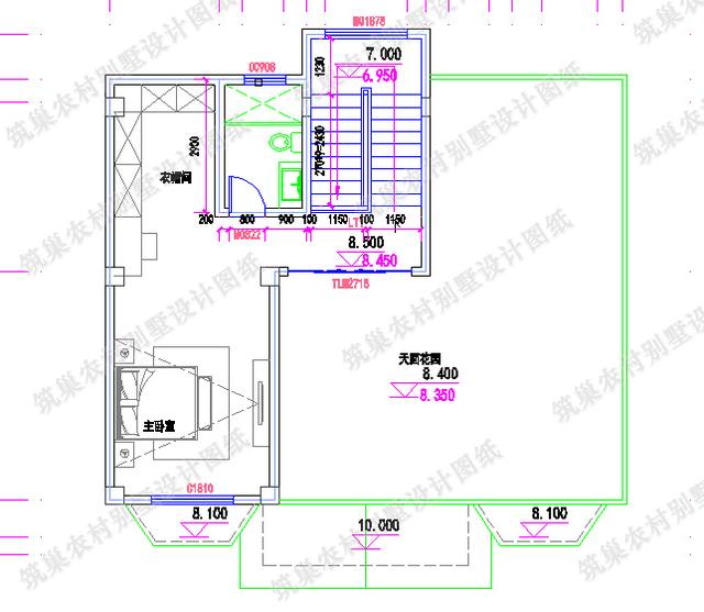 四層農村自建房，帶架空層車庫+天面花園，簡單大氣，造價40萬。