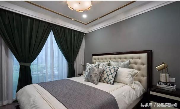 109平清新孔雀綠簡美風，客廳清新孔雀綠優雅有格調，裝修20萬，你心動嗎？