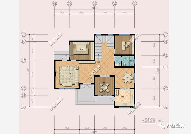 二層農村自建房別墅設計圖，具有現代感，外觀不易過時