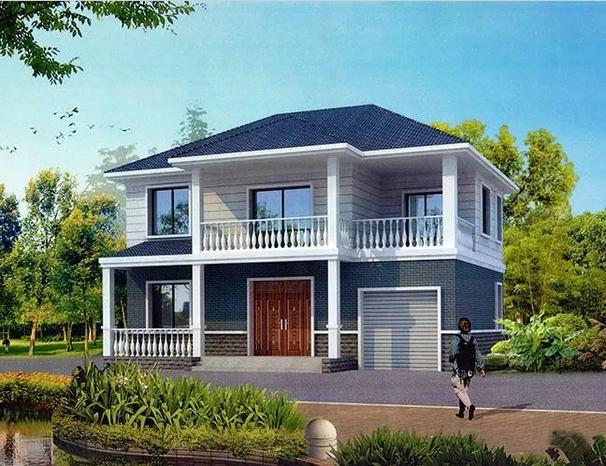 二層農(nóng)村小別墅設(shè)計圖，戶型時尚，符合農(nóng)村環(huán)境