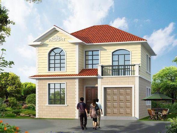 二層農(nóng)村小別墅設(shè)計圖，戶型時尚，符合農(nóng)村環(huán)境