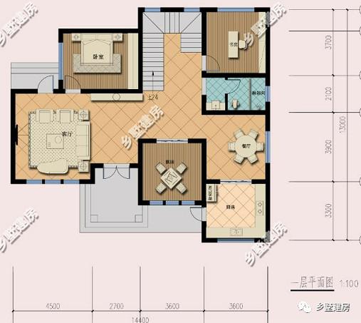 一款新中式別墅設計圖，現(xiàn)在都流行回農(nóng)村建房了，心動的話就趕緊回村建房吧
