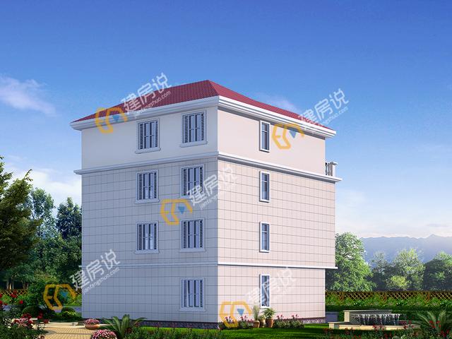 豪華四層別墅設計圖，超顯富貴氣質，自己住著也舒服開心