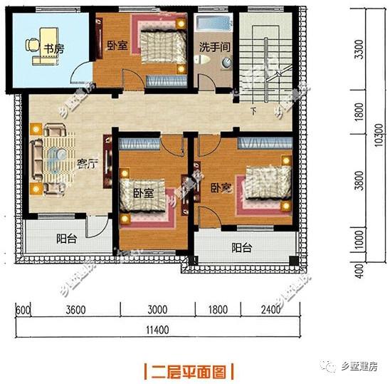 11X10米農村自建房設計圖，造價低，建一棟房不僅實用而且實惠