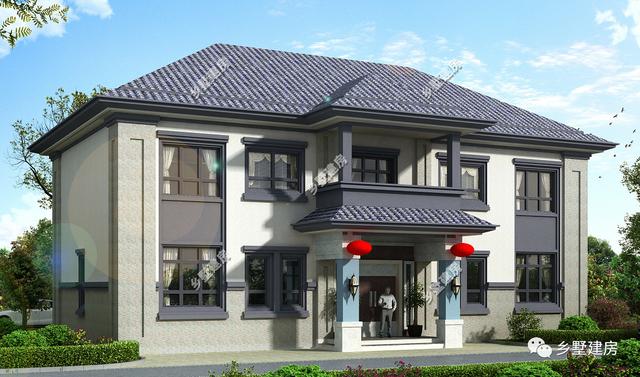 推薦幾款農村別墅設計圖，四世同堂的家庭住一起互相照顧享受天倫之樂