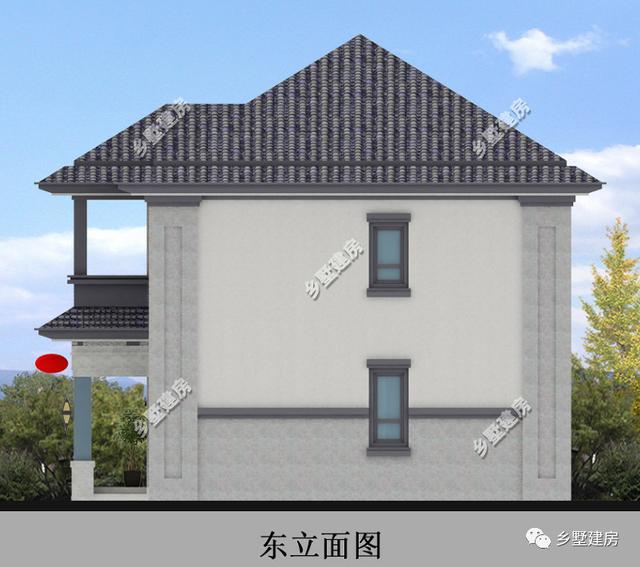 推薦幾款農村別墅設計圖，四世同堂的家庭住一起互相照顧享受天倫之樂