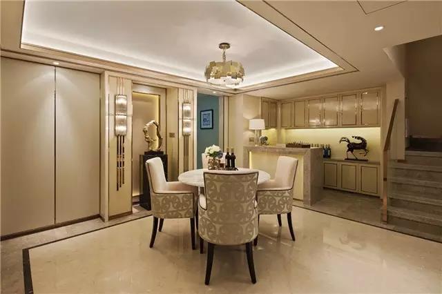 別墅裝修設(shè)計(jì)｜230平精致港式格調(diào)，精致，華麗，貴氣