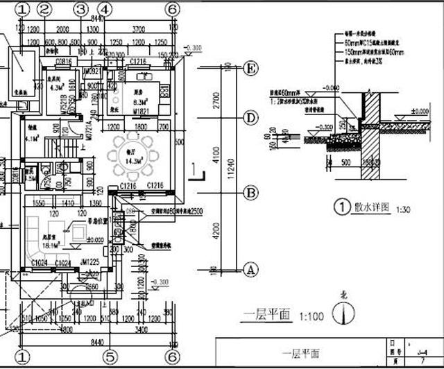 二層農(nóng)村小戶型自建房別墅設(shè)計(jì)全套圖紙，帶農(nóng)具間柴灶化糞池，內(nèi)部布局合理