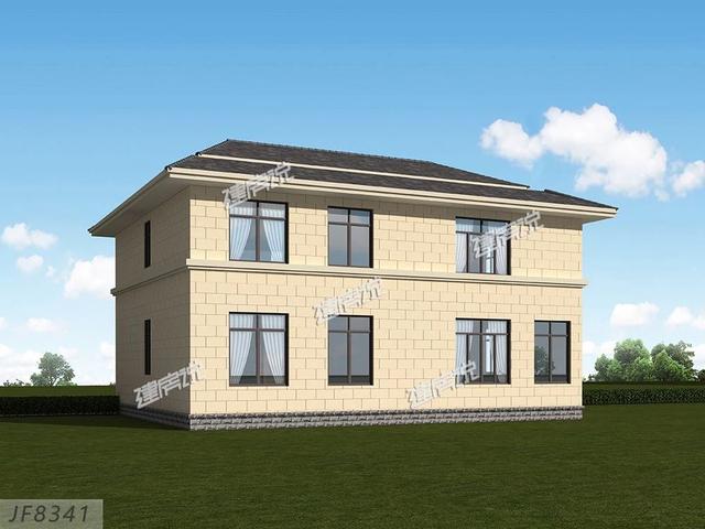 歐式別墅設計圖，一款別墅，設計了兩種外觀，喜歡哪種就建哪種