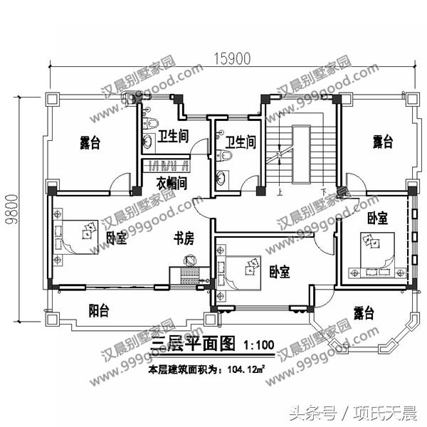五套別墅設(shè)計(jì)圖，大開間小進(jìn)深，拿到即可施工，看有你喜歡的么