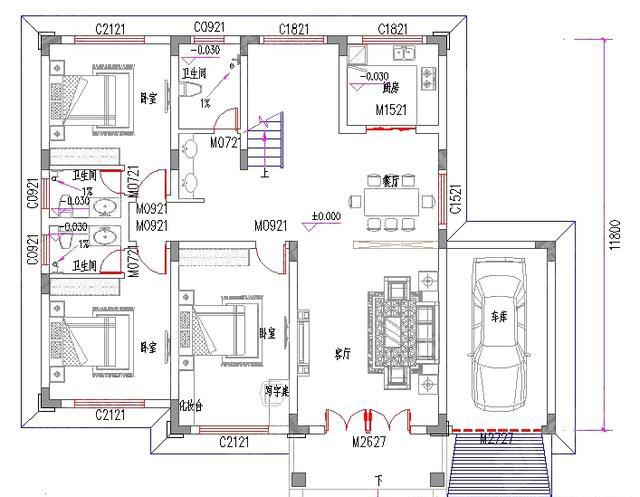 3款二層農村自建房設計圖，主體造價30萬，每一款的設計都獨具特色