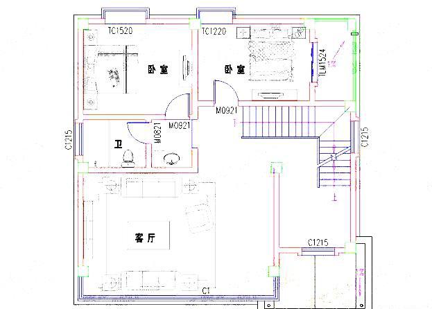 2款帶商鋪門面三層自建房設計圖，這種戶型自己經營或者出租均可，是一種特別實用的戶型