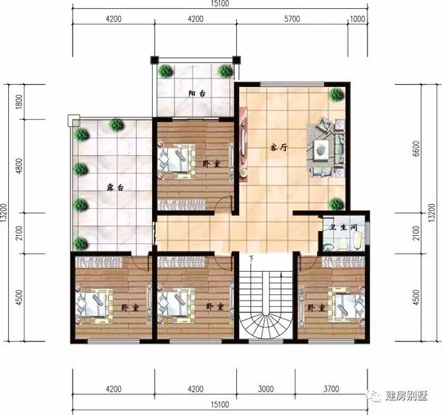 三款開間相近的農(nóng)村自建房設(shè)計圖，房子建的好也可以造福后代