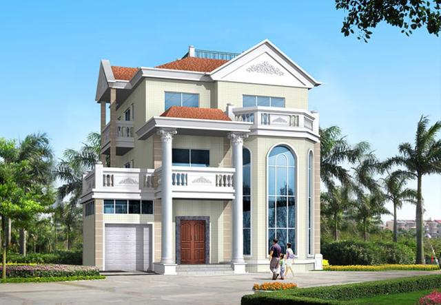 推薦幾款三層自建房設計圖，造價實惠，戶型合理，30萬就可以建