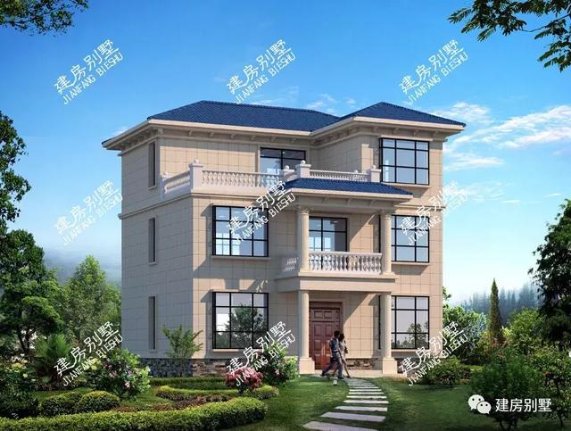 推薦兩款農村別墅設計圖，清新自然又實用，很多家庭這樣建