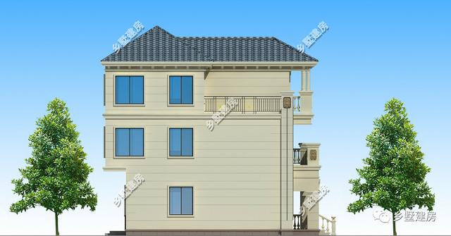 3層自建房別墅設計圖，內部想怎么規劃怎么規劃，不出門就可以享受休閑娛樂生活