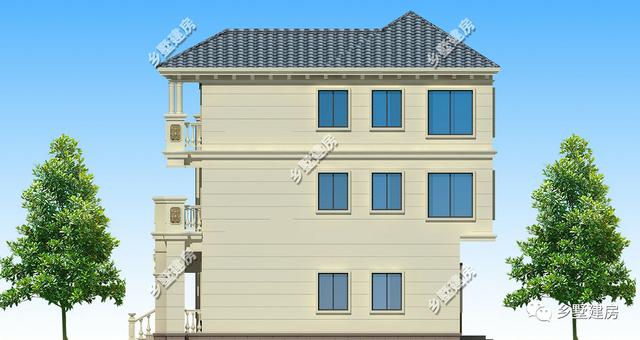 3層自建房別墅設計圖，內部想怎么規劃怎么規劃，不出門就可以享受休閑娛樂生活