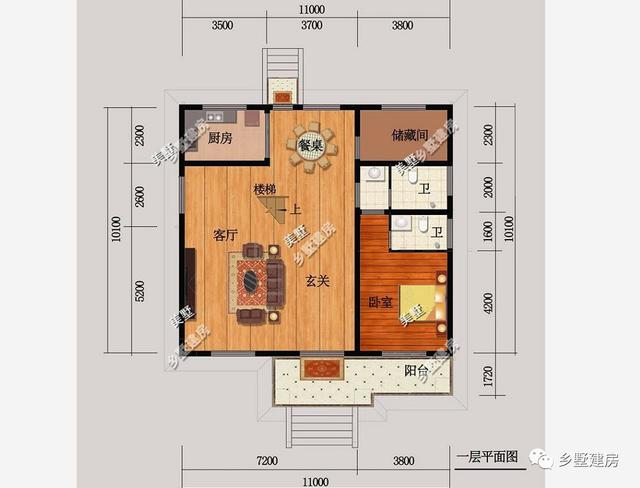 3層自建房別墅設計圖，內部想怎么規劃怎么規劃，不出門就可以享受休閑娛樂生活