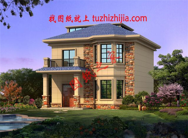 幾套10萬內(nèi)2層小洋樓設(shè)計(jì)圖，簡(jiǎn)單、時(shí)尚，造價(jià)低