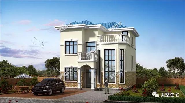 二層簡歐別墅設(shè)計圖，布局設(shè)計實用經(jīng)濟，新房子新生活新氣象