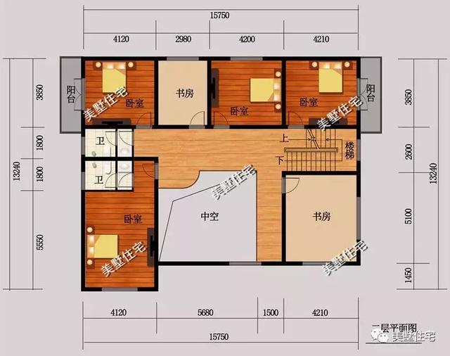 5款農(nóng)村時(shí)尚別墅設(shè)計(jì)圖，帶挑高客廳和大露臺(tái)，第3款讓人眼前一亮