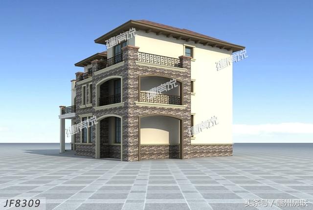 田園風(fēng)格的別墅設(shè)計(jì)圖，賺了錢一定要建一棟這么漂亮的別墅