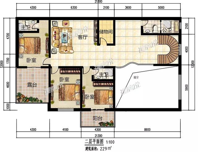 分享5款農村二層別墅設計圖，外觀精美，布局實用，造價經濟