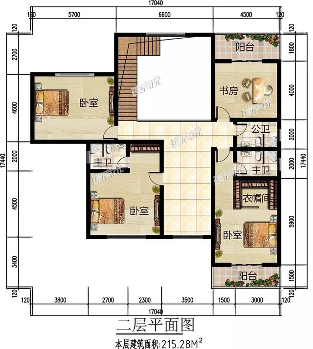 分享5款農村二層別墅設計圖，外觀精美，布局實用，造價經濟