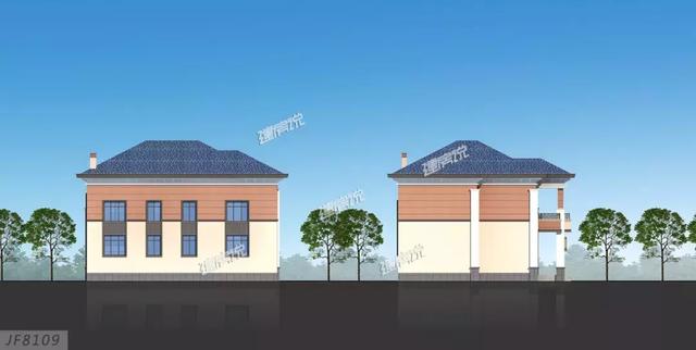 分享5款農村二層別墅設計圖，外觀精美，布局實用，造價經濟