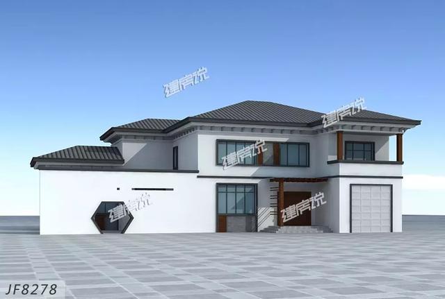 分享5款農村二層別墅設計圖，外觀精美，布局實用，造價經濟