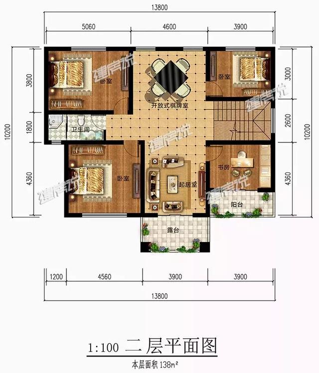 分享5款農村二層別墅設計圖，外觀精美，布局實用，造價經濟