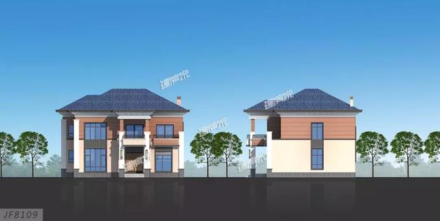 分享5款農村二層別墅設計圖，外觀精美，布局實用，造價經濟