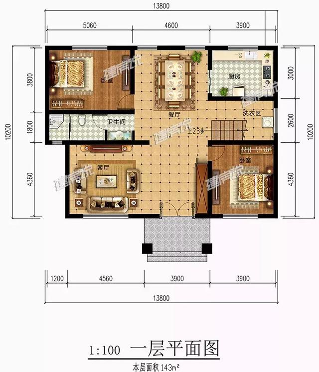 分享5款農村二層別墅設計圖，外觀精美，布局實用，造價經濟
