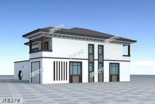 分享5款農村二層別墅設計圖，外觀精美，布局實用，造價經濟